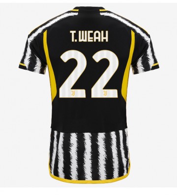 Maillot de foot Juventus Timothy Weah #22 Domicile 2023-24 Manches Courte